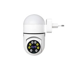 Camera de Supraveghere 3MP cu Alarma, V380 PRO App - Techsuit (Z1) - White Camera de Supraveghere 3MP cu Alarma, V380 PRO App - Techsuit (Z1) - White