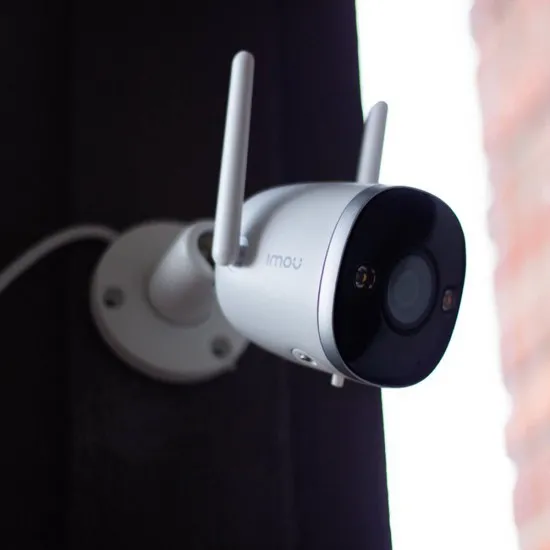 Camera de Supraveghere cu Detectare Miscare Umana - Imou Outdoor Camera Bullet 3 (IPC-S3EP-5M0WE) - White Camera de Supraveghere cu Detectare Miscare Umana - Imou Outdoor Camera Bullet 3 (IPC-S3EP-5M0WE) - White