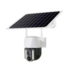 Camera de Supraveghere Exterior, cu Panou Solar, 1080p, Waterproof - Techsuit (VC3-4G) - White Camera de Supraveghere Exterior, cu Panou Solar, 1080p, Waterproof - Techsuit (VC3-4G) - White