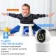 Camera de Supraveghere HD pentru Interior, Zoom, V380 PRO App - Techsuit (Q119) - White Camera de Supraveghere HD pentru Interior, Zoom, V380 PRO App - Techsuit (Q119) - White
