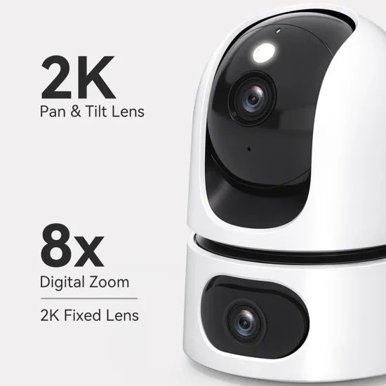 Camera de Supraveghere Wi-Fi, cu Detectare Rapida si Notificari - Imou Ranger Dual (IPC-S2XP-6M0WED) - White Camera de Supraveghere Wi-Fi, cu Detectare Rapida si Notificari - Imou Ranger Dual (IPC-S2XP-6M0WED) - White