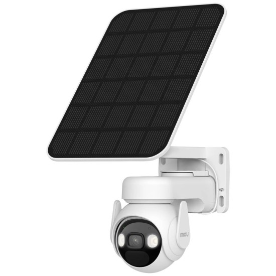 Camera de Supraveghere Wi-Fi cu Panou Solar, 15000mAh, 3MP - Imou Outdoor Camera Cell PT 4G Kit (KIT/IPC-K9EP-3T0TE-EU/FSP12-TYPEC) - White