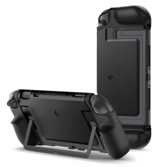 Carcasa pentru Nintendo Switch 2 - Spigen Dual Grip - Black Carcasa pentru Nintendo Switch 2 - Spigen Dual Grip - Black