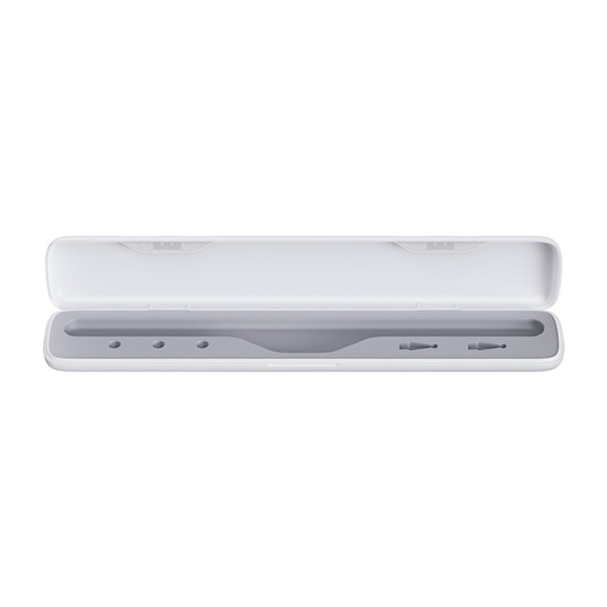 Carcasa pentru Stylus Pen Magnetica, 190.5×33.3×15.5mm - Baseus Smooth Writing 2 (P80015808211-00) - Moon White