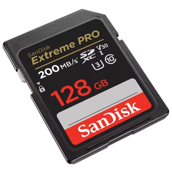 Card de Memorie, 128GB, MicroSDXC - SanDisk Extreme Pro (SDSDXXD-128G-GN4IN) - Grey