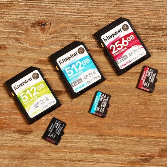Card de Memorie, 256GB - Kingston Canvas Select Plus (SDCS2/256GBSP) - Black Card de Memorie, 256GB - Kingston Canvas Select Plus (SDCS2/256GBSP) - Black