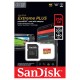 Card de Memorie, 256GB, MicroSDXC - SanDisk Extreme Plus (SDSQXBD-256G-GN6MA) - Grey