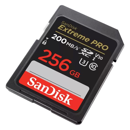 Card de Memorie, 256GB, MicroSDXC - SanDisk Extreme Pro (SDSDXXD-256G-GN4IN) - Grey