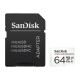 Card de Memorie, 64GB, Micro SDXC - SanDisk High Endurance (SDSQQNR-064G-GN6IA) - White