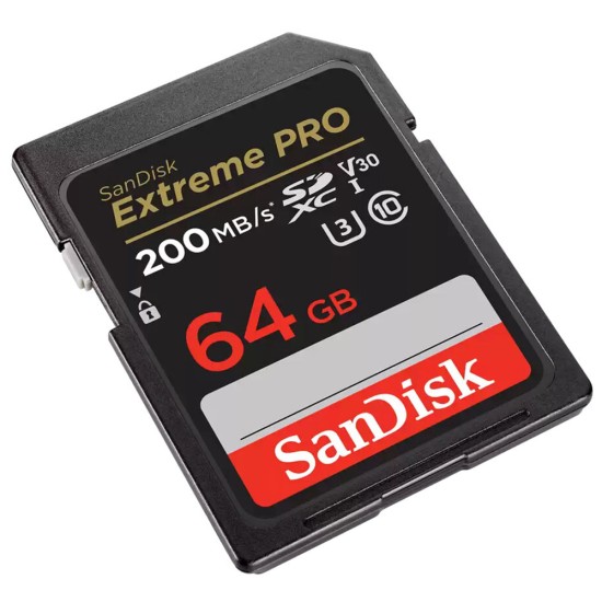 Card de Memorie, 64GB, MicroSDXC - SanDisk Extreme Pro (SDSDXXU-064G-GN4IN) - Grey