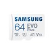 Card de Memorie cu Adaptor, 64GB - Samsung Evo Plus (MB-MC64KA/EU) - White