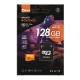 Card de Memorie cu Adaptor, Micro SDXC, 128GB, U3, A2, V30 - Dato Advance (DTTF128GU3A2V30A) - Black