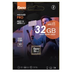 Card de Memorie, Micro SDHC, 32GB, Clasa 10 - Dato Pro (DTTF032GUIC10) - Black Card de Memorie, Micro SDHC, 32GB, Clasa 10 - Dato Pro (DTTF032GUIC10) - Black