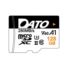 Card de Memorie, Micro SDXC, 128GB, U3, A1, V60 - Dato Lightening (DTTF128GU3A1V60U2A) - White Card de Memorie, Micro SDXC, 128GB, U3, A1, V60 - Dato Lightening (DTTF128GU3A1V60U2A) - White