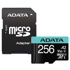 Card de Memorie MicroSDHXC 256GB - Adata (AUSDX256GUI3V30SA2-RA1) - Black Card de Memorie MicroSDHXC 256GB - Adata (AUSDX256GUI3V30SA2-RA1) - Black