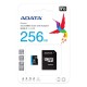 Card de Memorie MicroSDHXC 256GB - Adata (AUSDX256GUICL10A1-RA1) - Black