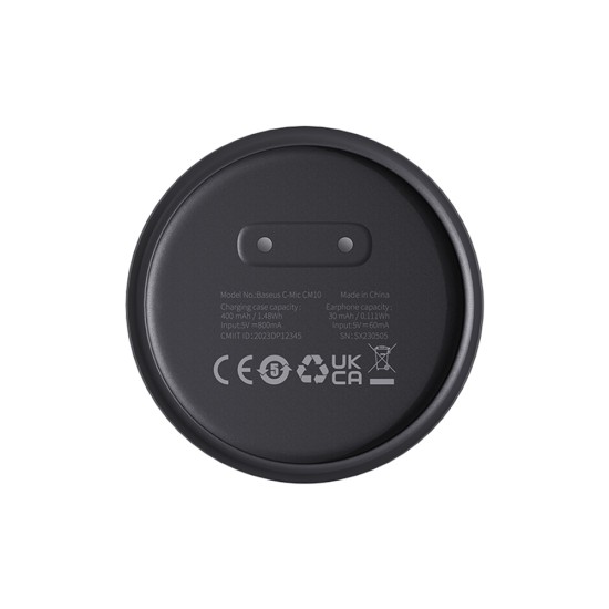 Casca Bluetooth cu Microfon - Baseus CM10 (A00054700111-00) - Black