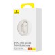 Casca Bluetooth cu Microfon - Baseus CM10 (A00054700211-00) - White