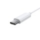 Casti Audio Type-C cu Microfon, 1.1m - Baseus Encok C17 (NGCR010002) - White