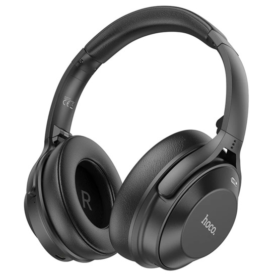 Casti Bluetooth 5.3, Active Noise Reduction, Multipoint - Hoco (W37) - Ultimate Black