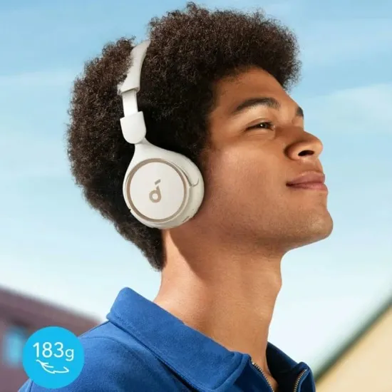 Casti Bluetooth 5.3, pliabile - Anker SoundCore H30i (A3012G21) - White Casti Bluetooth 5.3, pliabile - Anker SoundCore H30i (A3012G21) - White