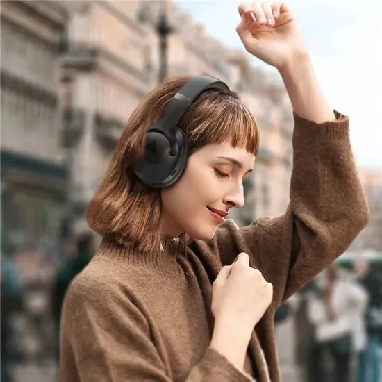 Casti Bluetooth 5.3, Wireless, IPX4, Hi-Fi Sound, Active Noise Reduction - Acefast (H4) - Beige Casti Bluetooth 5.3, Wireless, IPX4, Hi-Fi Sound, Active Noise Reduction - Acefast (H4) - Beige