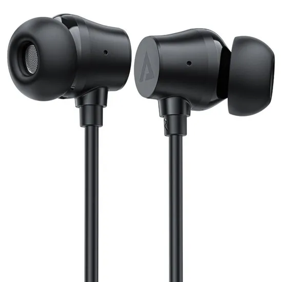 Casti Bluetooth, Behind the Head, Neckband, IPX4, 300mAh - Acefast (N3) - Black