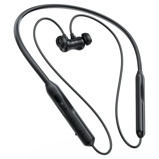 Casti Bluetooth, Behind the Head, Neckband, IPX4, 300mAh - Acefast (N3) - Black