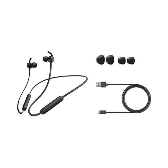 Casti Bluetooth pentru Sport In-ear - Philips (TAE1205BK/00) - Black