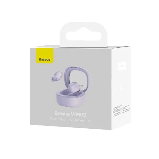 Casti Bluetooth Wireless - Baseus Bowie WM02 (NGTW180005/NGTW370205) - Purple