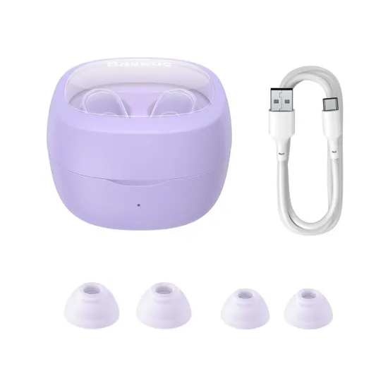 Casti Bluetooth Wireless - Baseus Bowie WM02 (NGTW180005/NGTW370205) - Purple