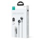 Casti cu Fir cu Microfon Jack 3.5mm, Half-In-Ear - JoyRoom (JR-EW07) - Black