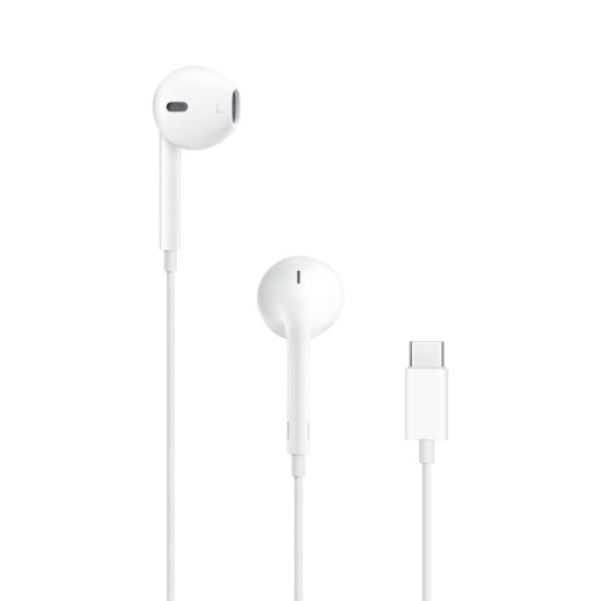 Casti cu Fir, Microfon si Mufa Type-C - Apple A3046 (MYQY3ZM/A) - White (Blister Packing)