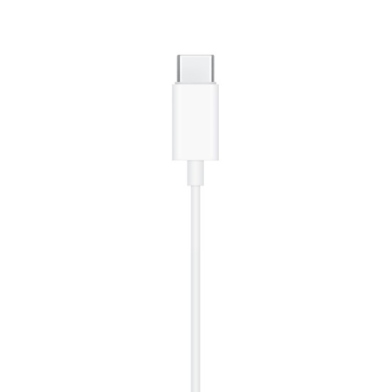 Casti cu Fir, Microfon si Mufa Type-C - Apple A3046 (MYQY3ZM/A) - White (Blister Packing)