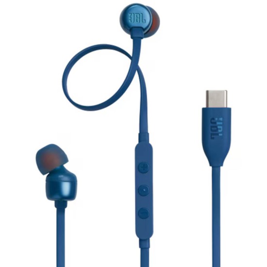 Casti cu Fir, Mufa Type-C - JBL 310C - Blue