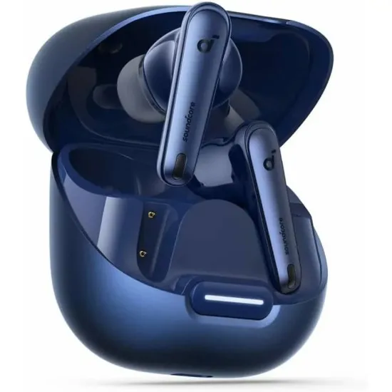 Casti Fara Fir Bluetooth 5.3, IPX4 - Anker SoundCore Liberty 4 NC (A3947G31) - Blue Casti Fara Fir Bluetooth 5.3, IPX4 - Anker SoundCore Liberty 4 NC (A3947G31) - Blue