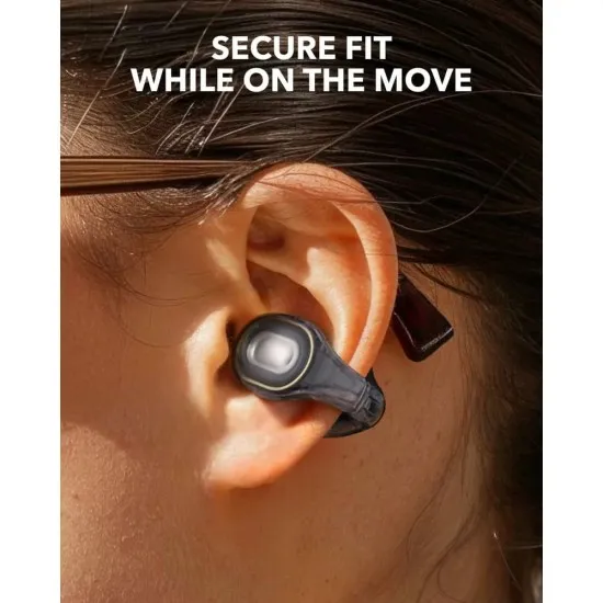 Casti Fara Fir Bluetooth 5.3, Open-Ear, IPX4, Noise Reduction, Microfon - Anker SoundCore C30i (A3330G11) - Black
