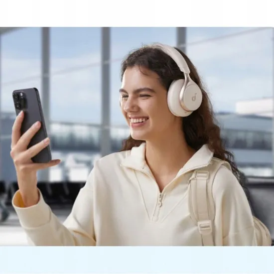 Casti Fara Fir Over-Ear - Anker SoundCore Space One (A3035G11) - Black Casti Fara Fir Over-Ear - Anker SoundCore Space One (A3035G11) - Black