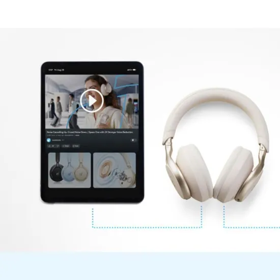 Casti Fara Fir Over-Ear - Anker SoundCore Space One (A3035G11) - Black Casti Fara Fir Over-Ear - Anker SoundCore Space One (A3035G11) - Black