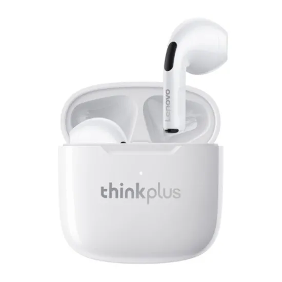 Casti Fara Fir, True Wireless, Half-In-Ear - Lenovo LivePods LP1 (21184) - White Casti Fara Fir, True Wireless, Half-In-Ear - Lenovo LivePods LP1 (21184) - White