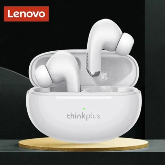 Casti fara Fir True Wireless Stereo, Bluetooth V5.3, Noise Reduction - Lenovo (LP5) - Grey Casti fara Fir True Wireless Stereo, Bluetooth V5.3, Noise Reduction - Lenovo (LP5) - Grey