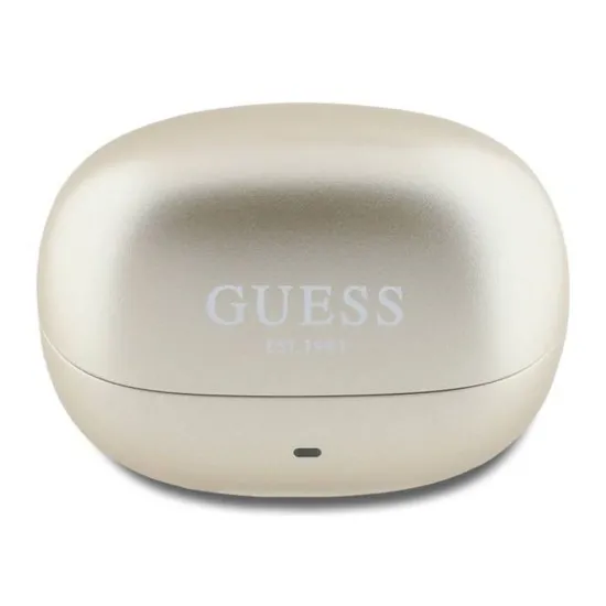 Casti True Wireless Stereo, Bluetooth - Guess Capsule Printed Logo (GUTWST88MCTGD) - Gold Casti True Wireless Stereo, Bluetooth - Guess Capsule Printed Logo (GUTWST88MCTGD) - Gold