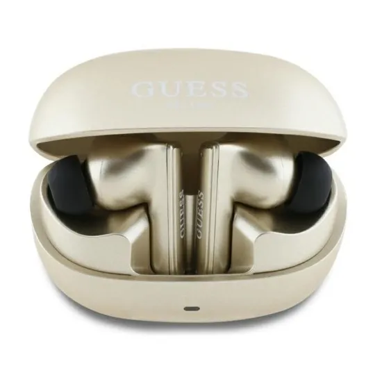 Casti True Wireless Stereo, Bluetooth - Guess Capsule Printed Logo (GUTWST88MCTGD) - Gold Casti True Wireless Stereo, Bluetooth - Guess Capsule Printed Logo (GUTWST88MCTGD) - Gold