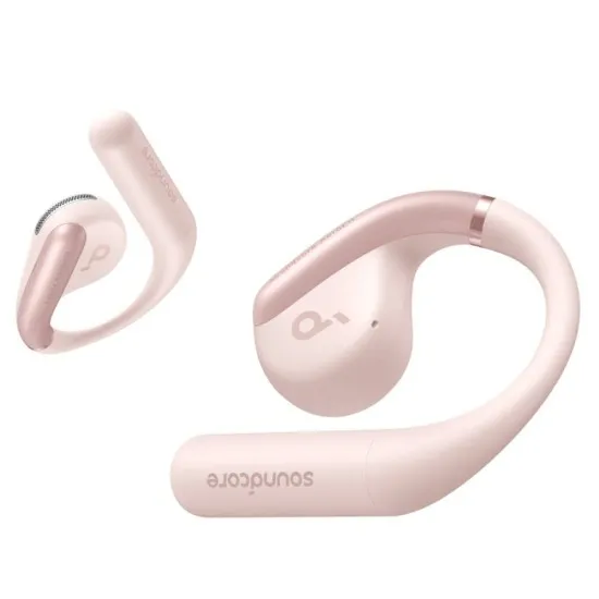 Casti Wireless pentru Sport, Bluetooth, Waterproof - Anker AeroFit (A3872G51) - Pink Casti Wireless pentru Sport, Bluetooth, Waterproof - Anker AeroFit (A3872G51) - Pink