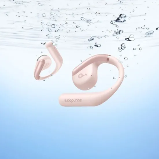 Casti Wireless pentru Sport, Bluetooth, Waterproof - Anker AeroFit (A3872G51) - Pink Casti Wireless pentru Sport, Bluetooth, Waterproof - Anker AeroFit (A3872G51) - Pink