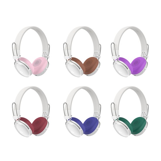 Casti Wireless Type-C, Bluetooth 5.4, IP54, Hi-Fi Sound, 500mAh - Acefast (H7) - Pearl White