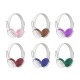 Casti Wireless Type-C, Bluetooth 5.4, IP54, Hi-Fi Sound, 500mAh - Acefast (H7) - Pearl White