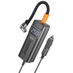 Compresor Auto 2.5bar, Priza 12V - Hoco (PH55) - Black Compresor Auto 2.5bar, Priza 12V - Hoco (PH55) - Black
