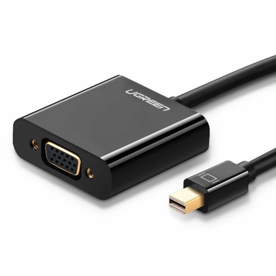 Convertor Mini DisplayPort la VGA 1080P - Ugreen (10459) - Black