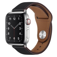 Curea barbati pentru Apple Watch 1/2/3/4/5/6/7/8/9/SE/SE 2 (38/40/41mm) - Techsuit Watchband (W033) - Black Curea barbati pentru Apple Watch 1/2/3/4/5/6/7/8/9/SE/SE 2 (38/40/41mm) - Techsuit Watchband (W033) - Black